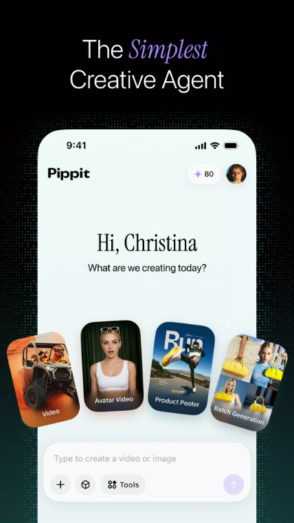 Pippit App 首页